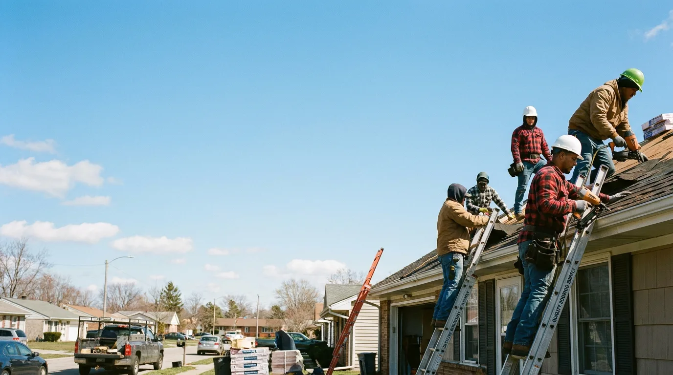 Roofing in Windfall, IN near me